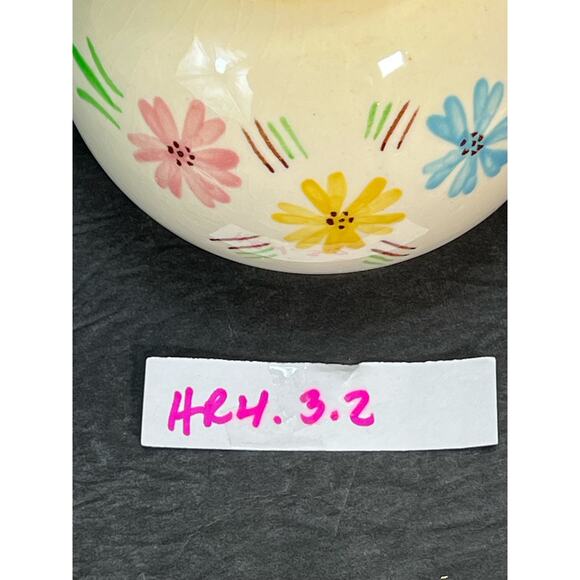 Hull Pitcher Cinderella Blossom and Bouquet Floral #29 Kitchenware 16oz Cottage - Picture 10 of 10